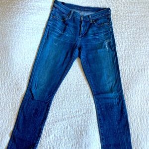 COH Dani Cropped Cropped Straight Leg Jeans Size 27